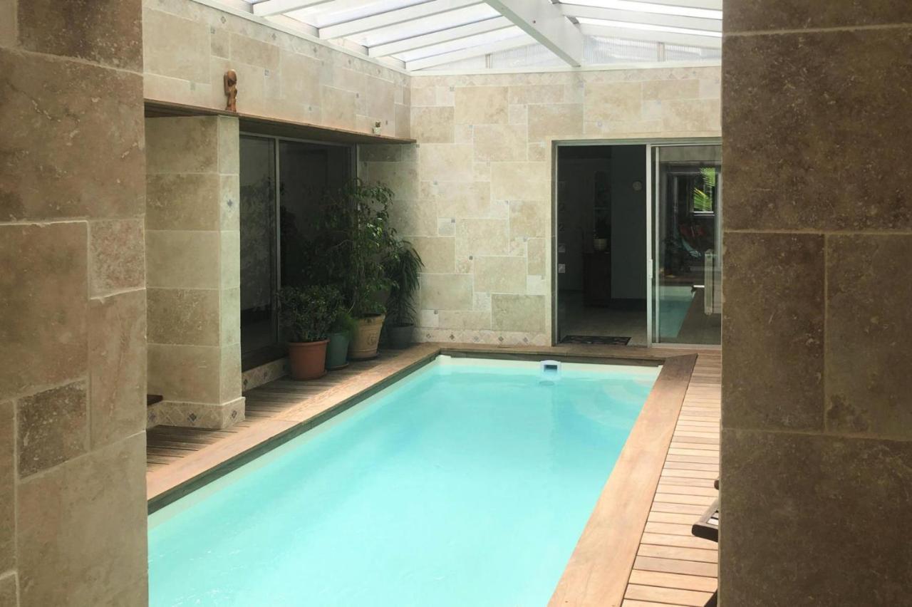 Holiday Home With Indoor Pool, Le Porge Εξωτερικό φωτογραφία